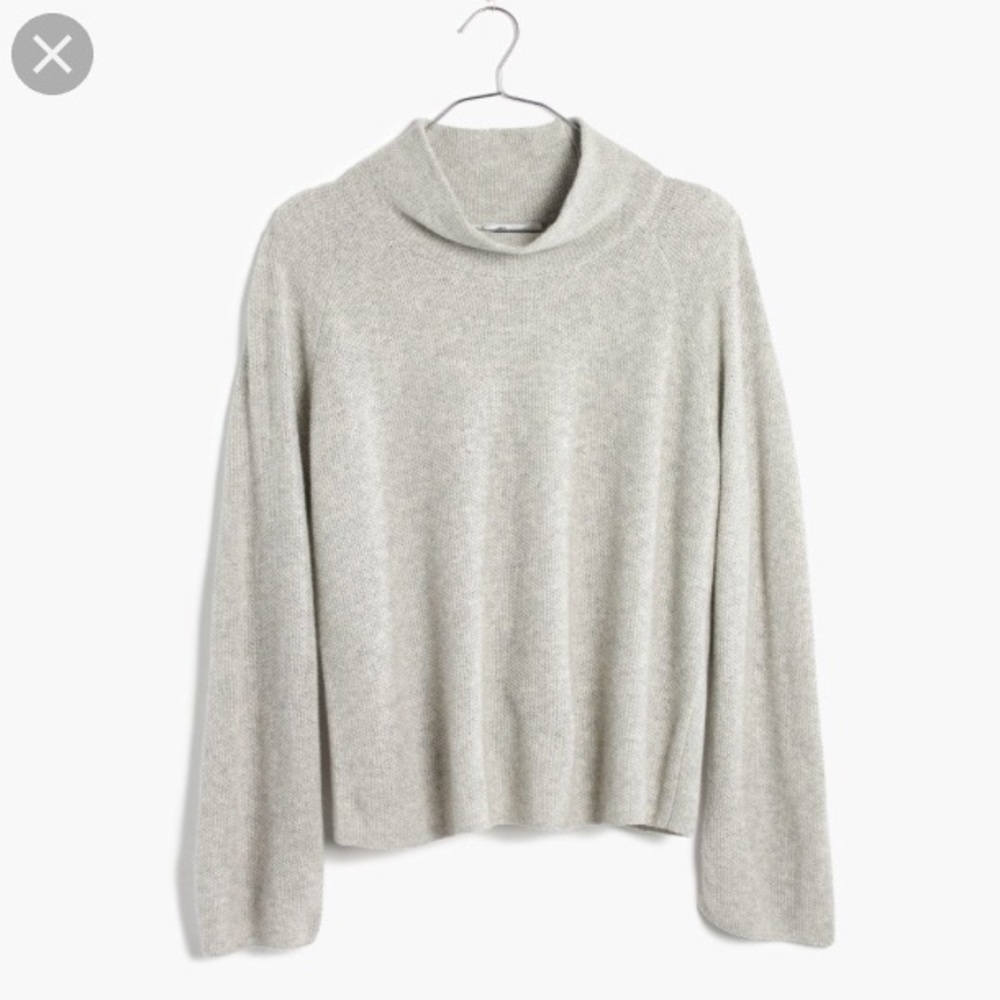 Madewell cinematheque mockneck sweater